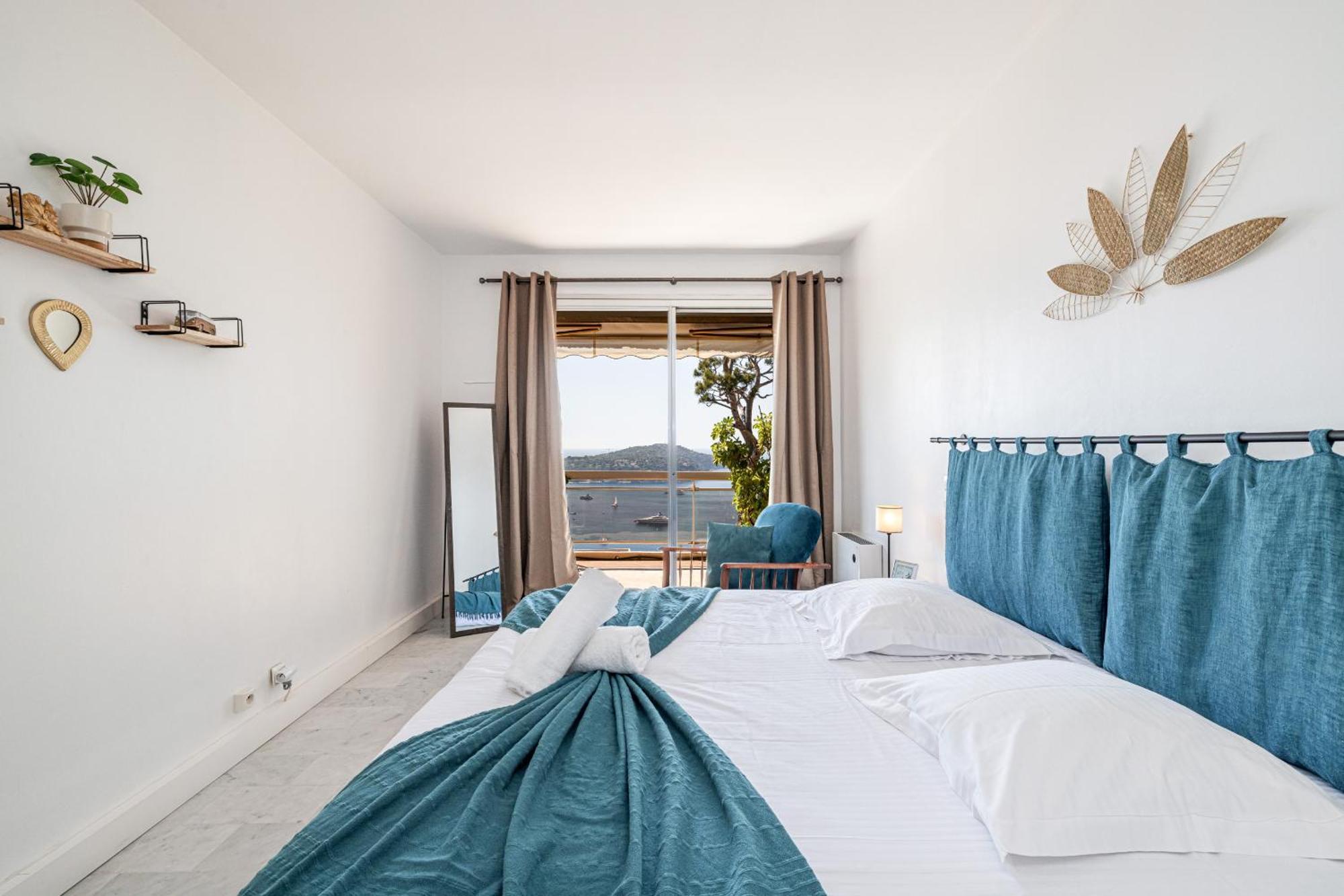 Апартаменты Extraordinary Sea View - 1 Bdr With Ac Вильфранш-сюр-Мер Экстерьер фото