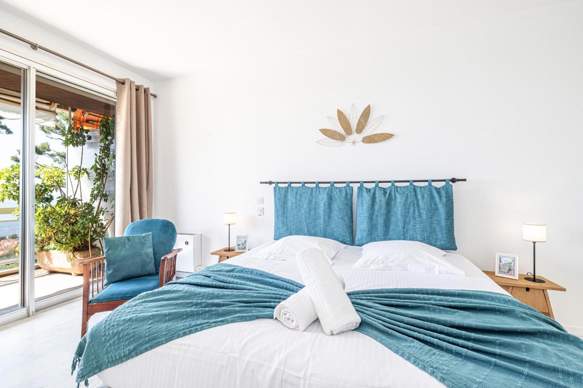 Апартаменты Extraordinary Sea View - 1 Bdr With Ac Вильфранш-сюр-Мер Экстерьер фото